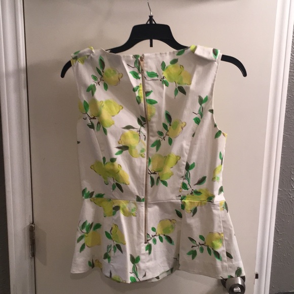 Kate Spade Lemon Drop Thalia Top - Picture 5 of 6
